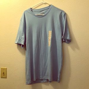 St. John’s Bay: light blue t-shirt